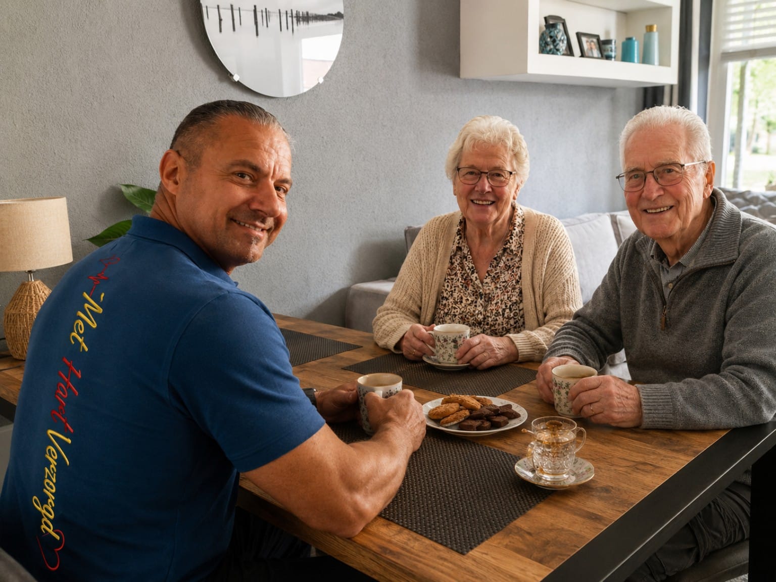 Persoonlijke aandacht en gezelschap aan huis